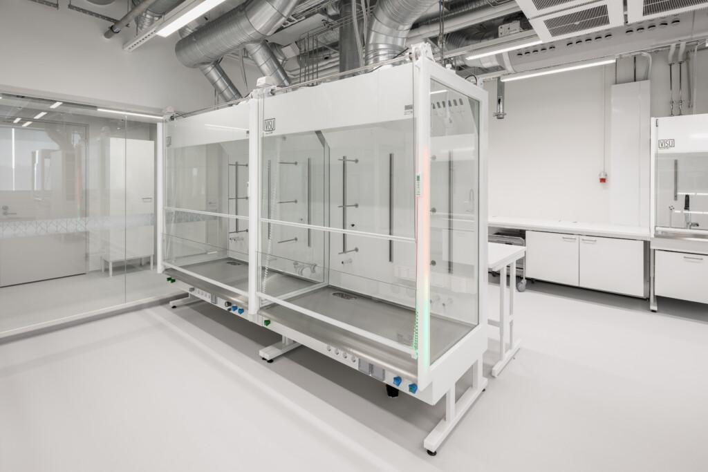 Greenline+ fume cupboards.
